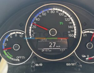 Volkswagen e-up cruisecontrole dashboard