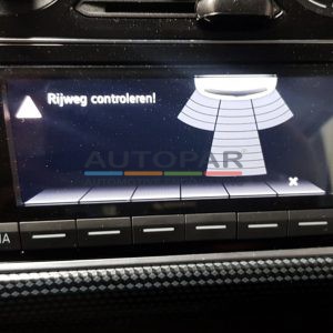 VW Up! achteruit rij sensoren parkeer