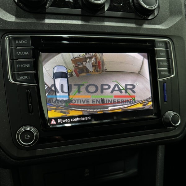 Achteruitrijcamera Caddy 2015 - Heden beeld discover media
