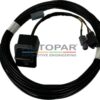 Achteruitrijcamera Polo 6R en Polo 6C achterbumper set