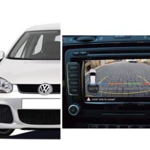 Mitt Nauwkeurig Renderen VW Golf 5 achteruitrijcamera installatie en montage Golf 5 camera