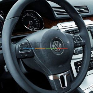 Multifunctioneel stuur Volkswagen Golf Touran Caddy EOS rond exclusief airbag-0