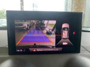 Audi Q2 Achteruitrijcamera dichtbij