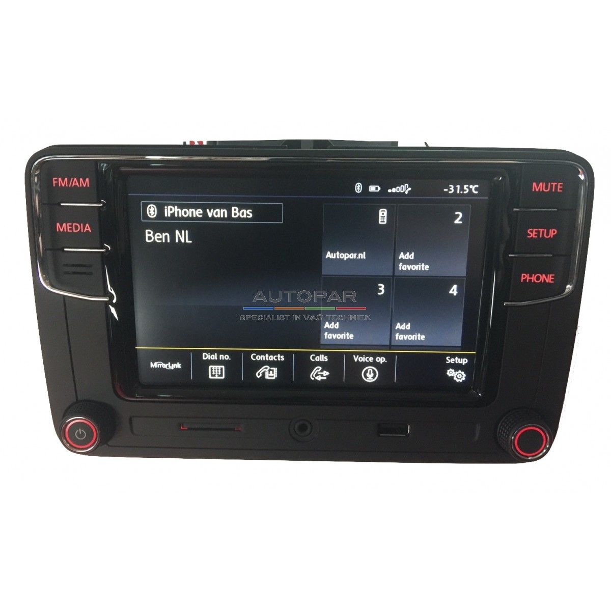 RCD650+ Multimedia bluetooth radio Volkswagen