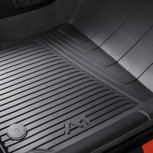 Audi A1 inleg rubberen voetmatten set voor-0