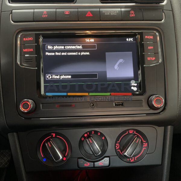 VW RCD660 Apple Carplay & Android Auto Bluetooth Multimedia telefoon