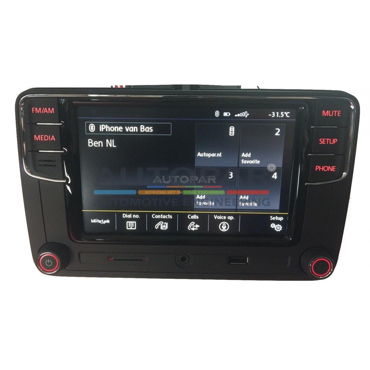 RCD660 Multimedia bluetooth radio Volkswagen