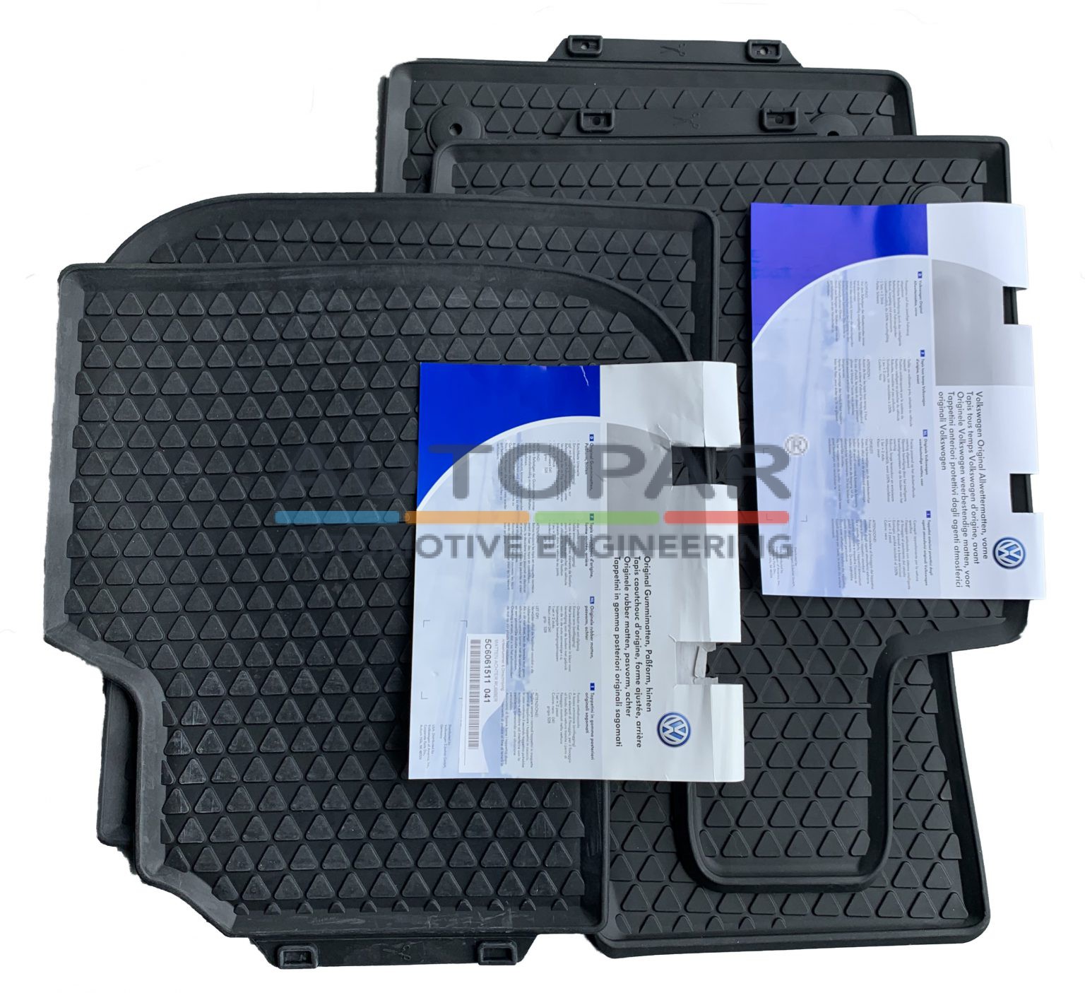 NOVATIM Gumiszőnyeg Készlet, 4 Db-os, Audi A4 B6 2000-2004 / B7 2004 2008 P0027
