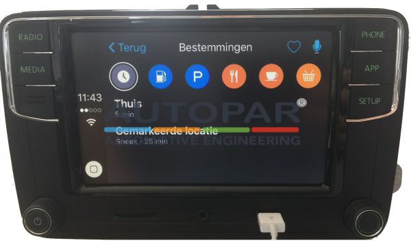 Skoda RCD660+ Bluetooth - Apple Carplay & Android Auto optioneel-2454