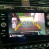Volkswagen Golf 7.5 Achteruitrijcamera beeld meedraaiende lijnen