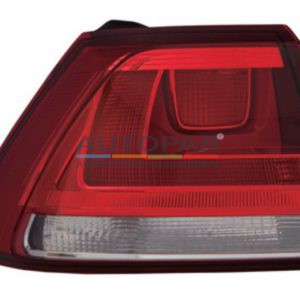 Links buiten achterlicht Golf 7