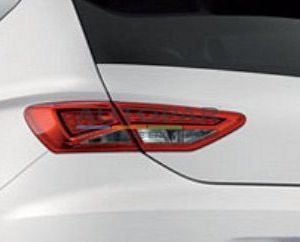 Origineel Seat Leon linker achterlicht met achteruitrijlicht binnenkant-0