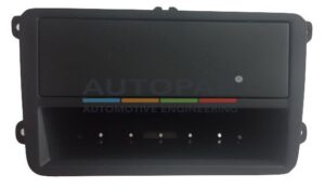Volkswagen Enkel DIN radioframe-0