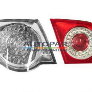 Links binnen Passat achterlicht