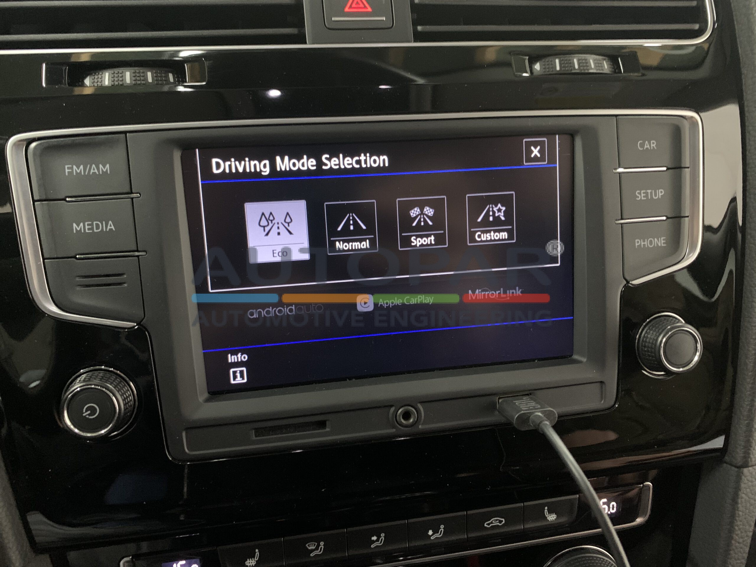 Volkswagen Golf 7 Apple Carplay radio origineel VW Golf 7 Android Auto