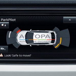 Parkeerhulp rondom Skoda Fabia 3