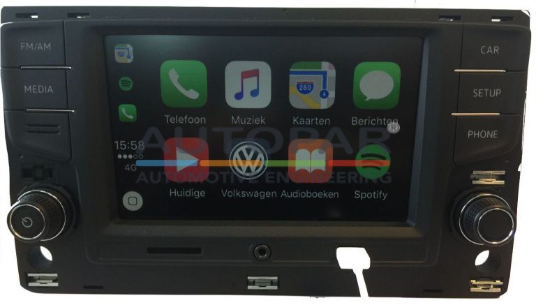 VW Golf 7 Apple Carplay radio origineel Volkswagen Golf 7
