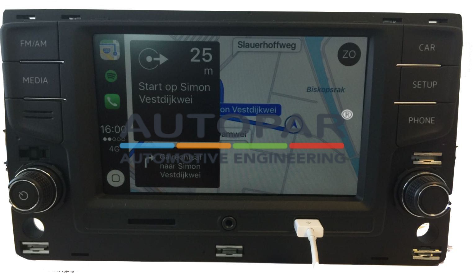 Volkswagen Golf 7 Apple Carplay radio origineel VW Golf 7 Android Auto