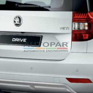 Parkeersensoren achter Skoda Yeti Outdoor 2016