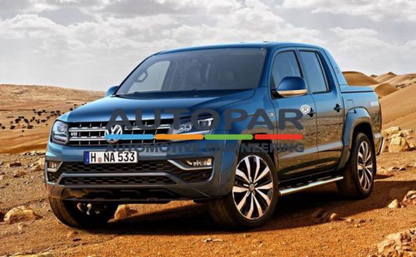 Amarok 2017 facelift parkeersensoren