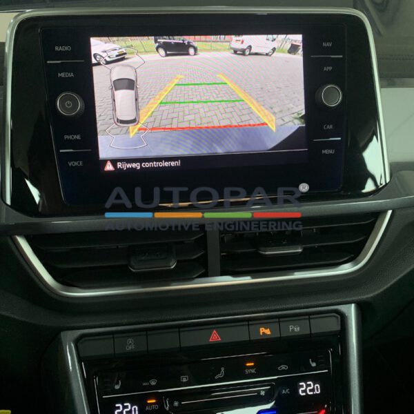 Achteruitrijcamera Volkswagen T-Roc nieuwe generatie Autopar highline