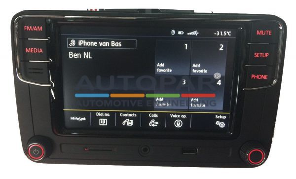 VW RCD660+ Android Auto Bluetooth Multimedia-5327