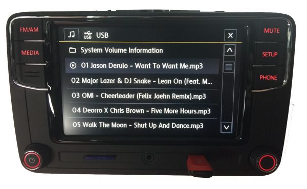 VW RCD660+ Android Auto Bluetooth Multimedia-5337