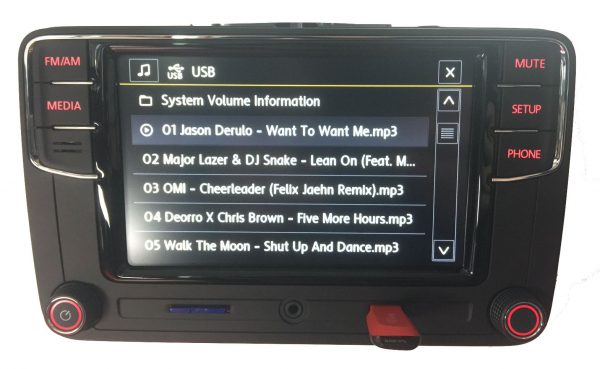 VW RCD660+ Android Auto Bluetooth Multimedia-5332