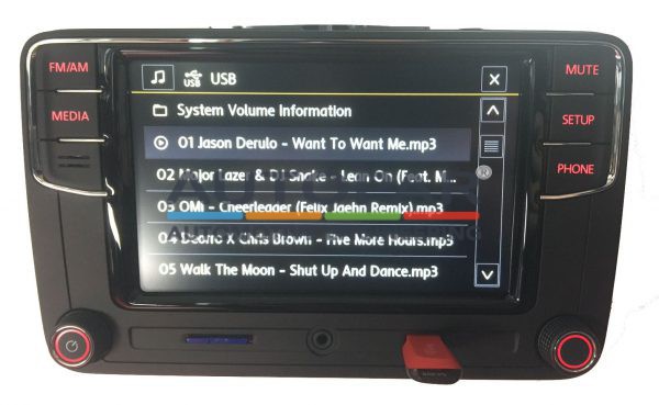 VW RCD660+ Android Auto Bluetooth Multimedia-5332