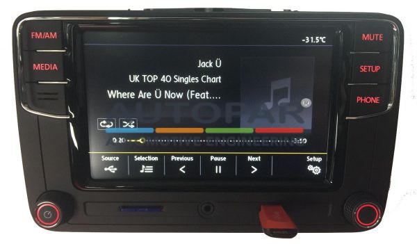 VW RCD660+ Android Auto Bluetooth Multimedia-5333