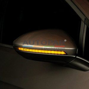 Dynamisch knipperlicht spiegelkap