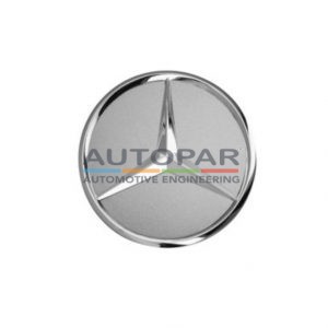 Mercedes wielnaafdop zilver