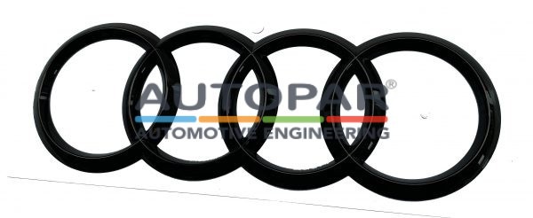 Audi logo Zwart achterklep origineel Audi