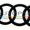 Audi logo Zwart achterklep origineel Audi