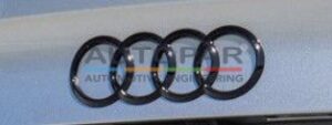 Audi logo Zwart achterklep origineel Audi