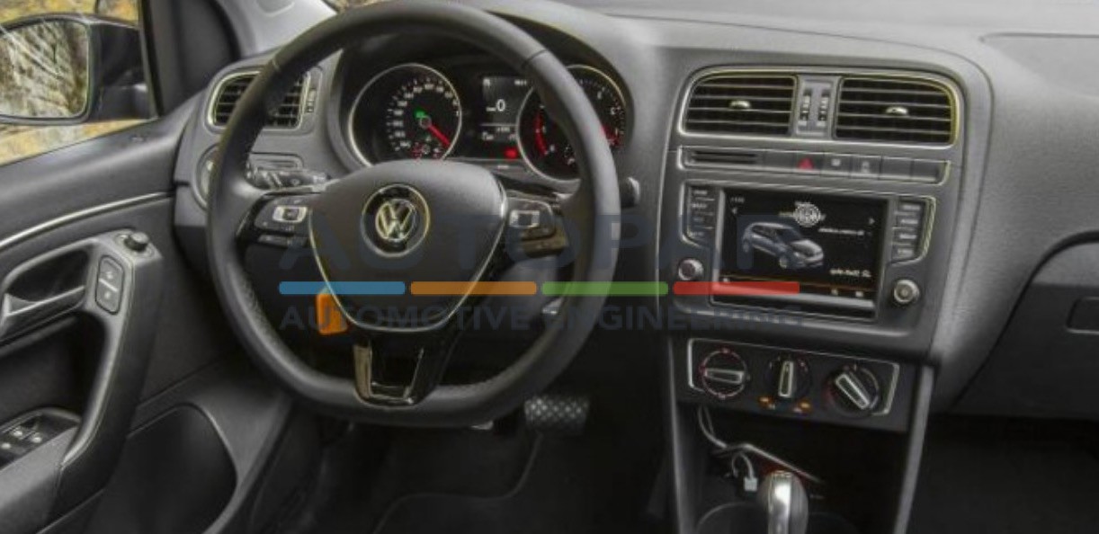 Master diploma halfrond gemiddelde Volkswagen Polo 6C Navigatie origineel Discover Media MIB 1