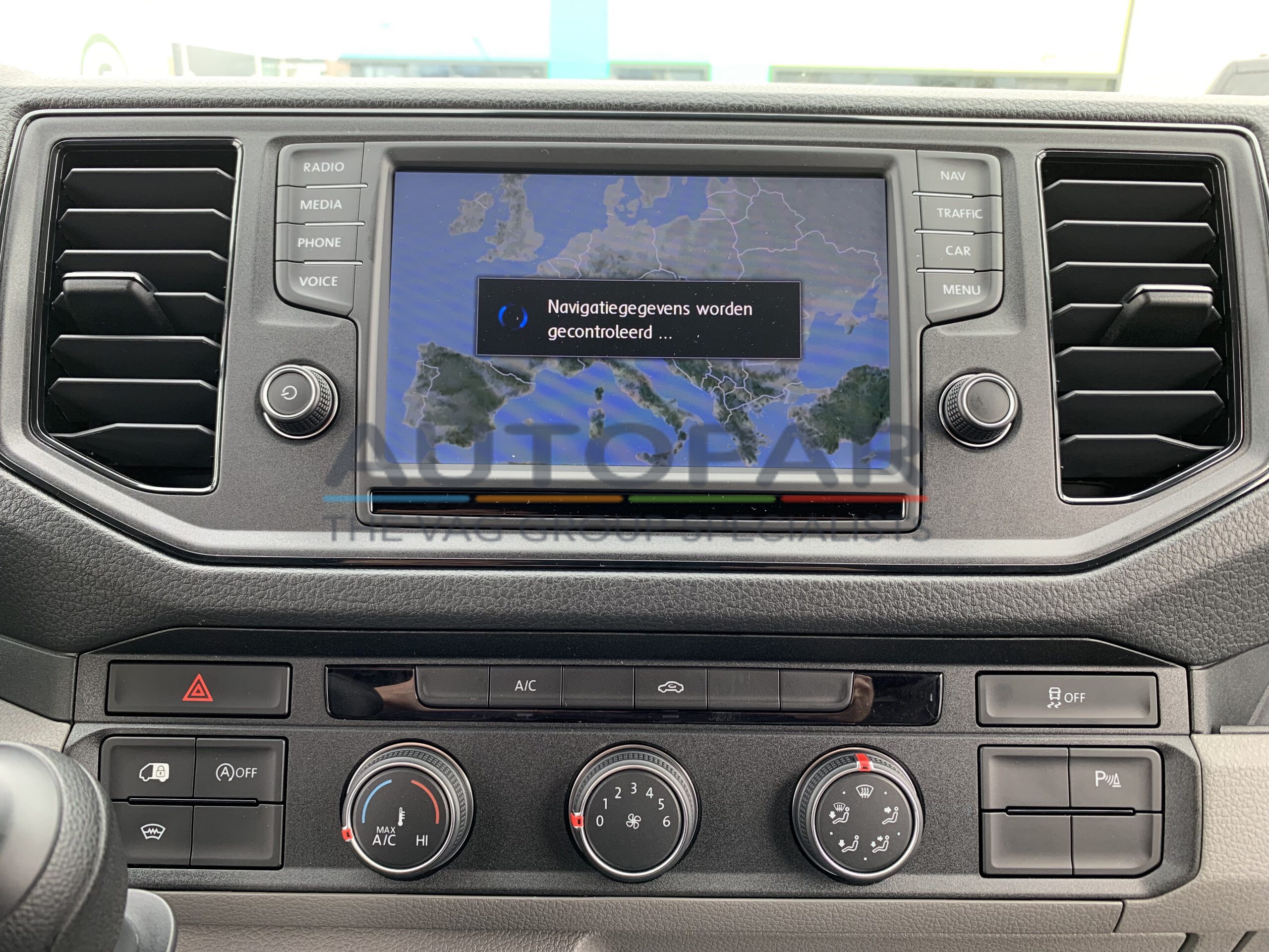 VW Crafter Pro Infotainment Navigatiesysteem