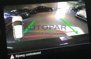 Achteruitrijcamera Skoda Scala beeld
