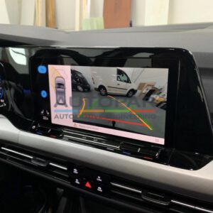 Golf 8 Achteruitrijcamera Volkswagen Golf 8 camera autopar beeld meedraaiende lijnen