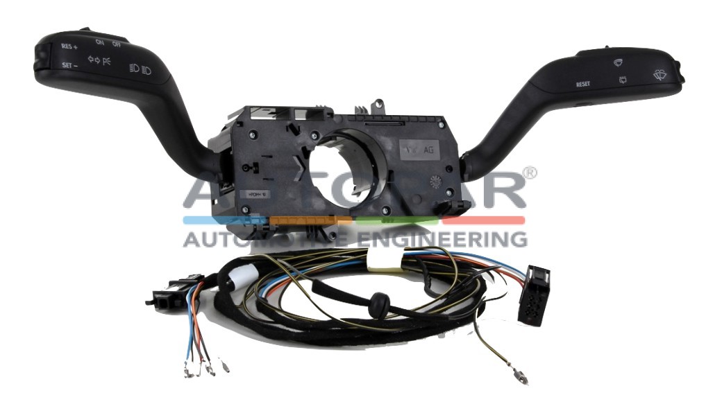 Cruisecontrol VW Transporter T5 2003 2009 bedrading en hendel