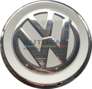 Volkswagen Up! wielnaaf kap wit/chroom