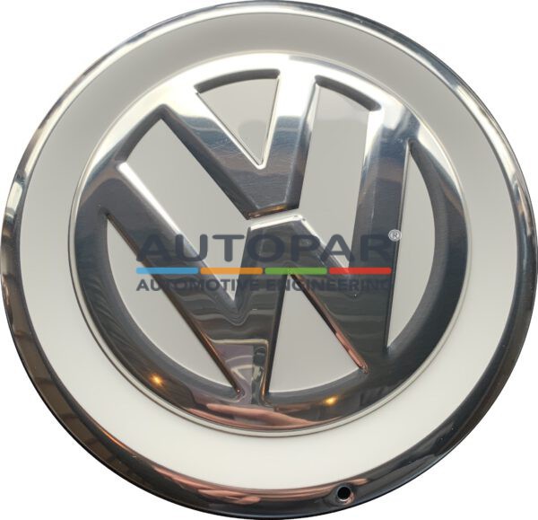 Volkswagen Up! wielnaaf kap wit/chroom