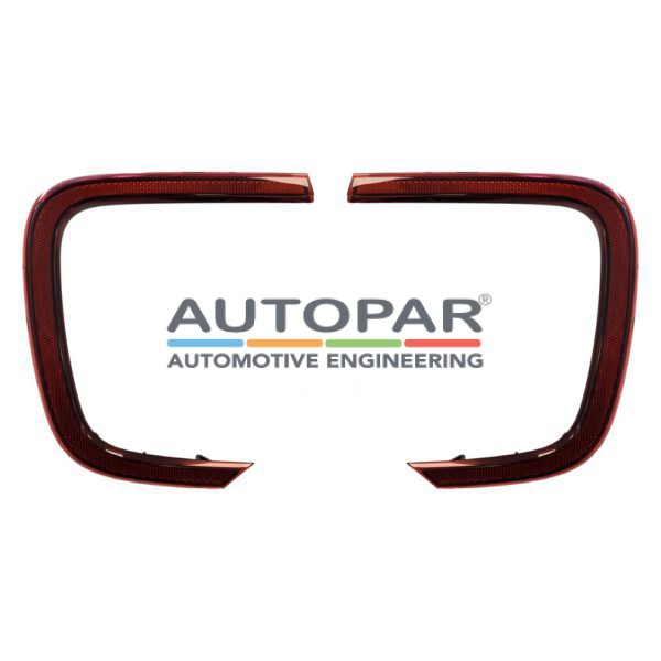 Volkswagen E-UP reflectoren achterbumper