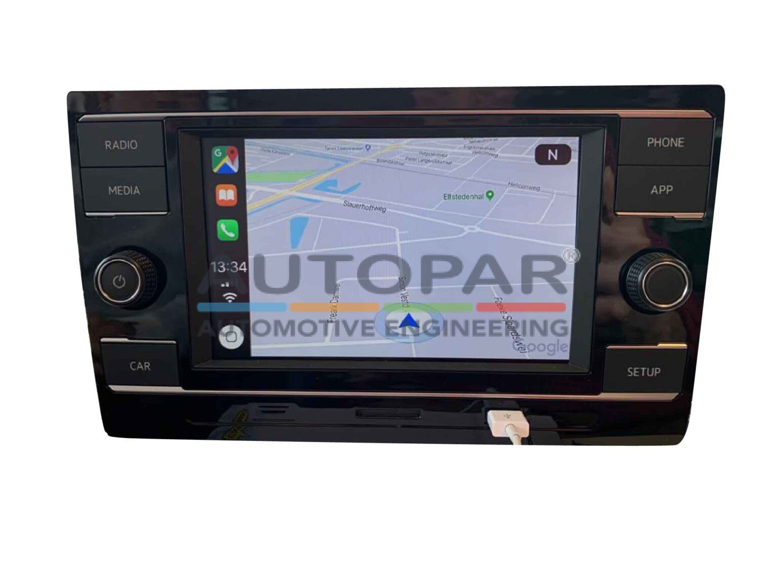 Volkswagen Golf 7.5 Apple Carplay radio Passat Golf facelift type