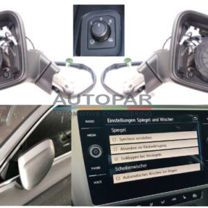 Audi Q3 Automatisch inklapbare spiegels