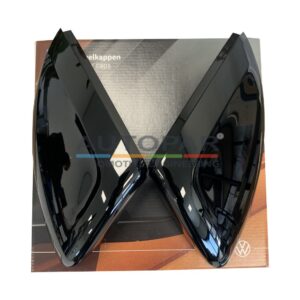 Volkswagen Polo AW Spiegelkappen Hoogglans zwart - Set