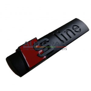 Audi S-Line zwart embleem