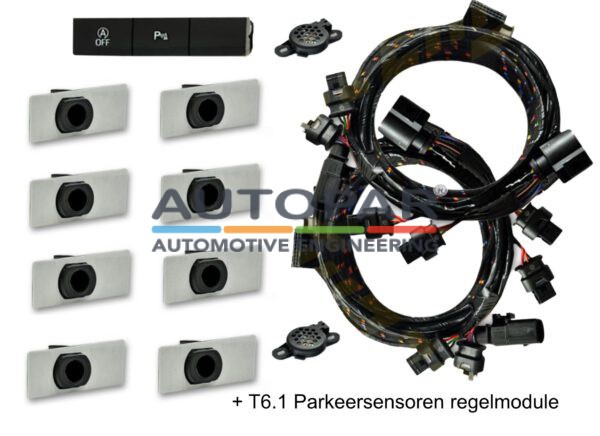 T6.1 parkeersensoren voor en achterbumper