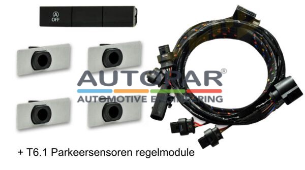 T6.1 parkeersensoren ACHTERBUMPER