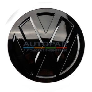 Golf 7.5 zwart logo achterzijde